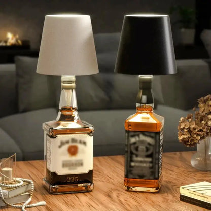 Wine Bottle LED Wireless Table Lamp