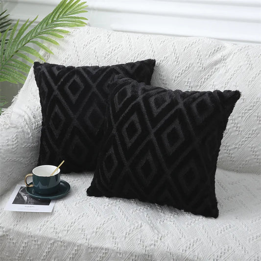 Luxury Faux Fur Pillow Covers